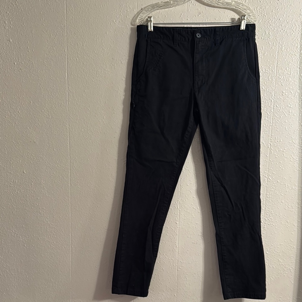 Five Four Black Chinos Slim Fit